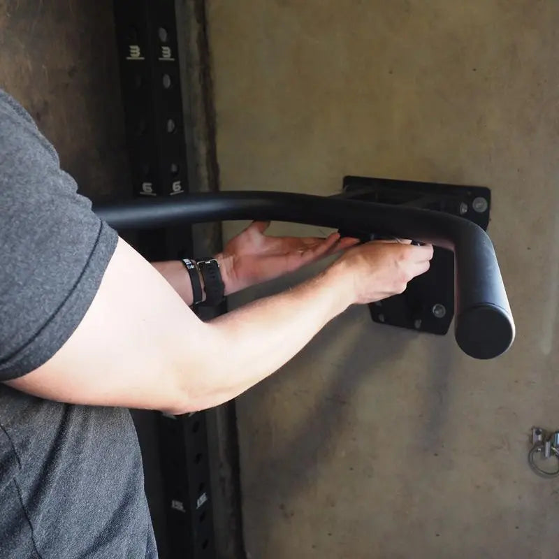 Foldable Wall-Mount Dip Station 6 Foldable Wall-Mount Dip Station