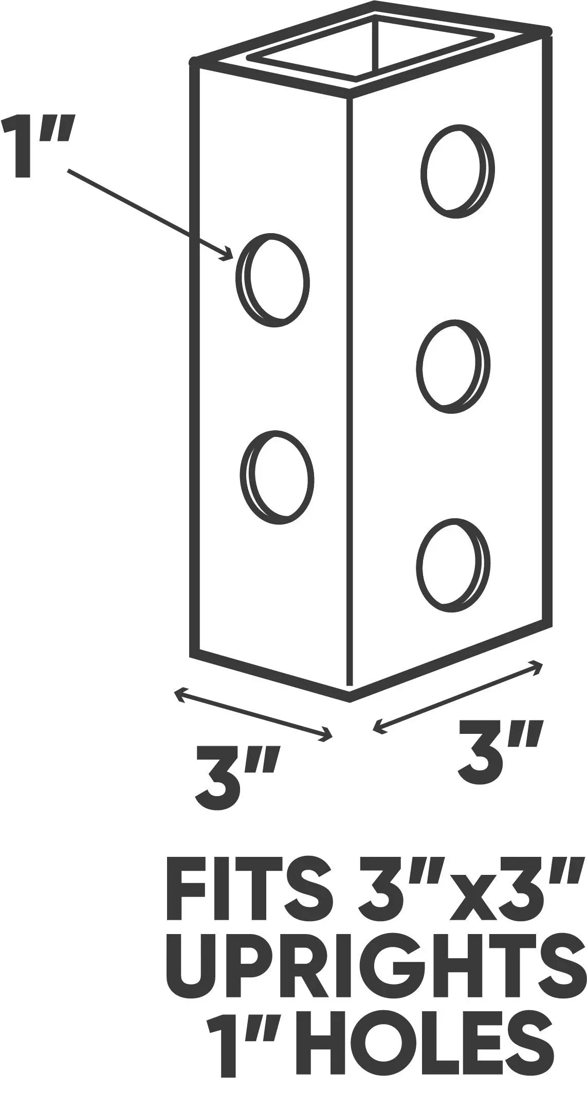 J-Cups 3x3 Pair 10 J-Cups 3x3 Pair