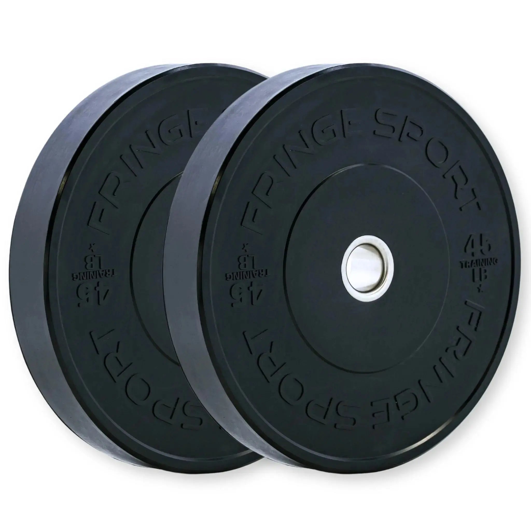 Black Bumper Plates (Pairs)