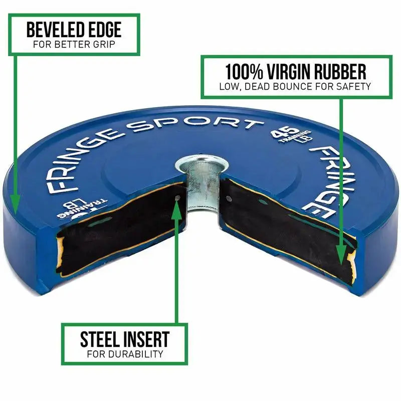 Black Bumper Plates (Pairs) 13 Black Bumper Plates (Pairs)