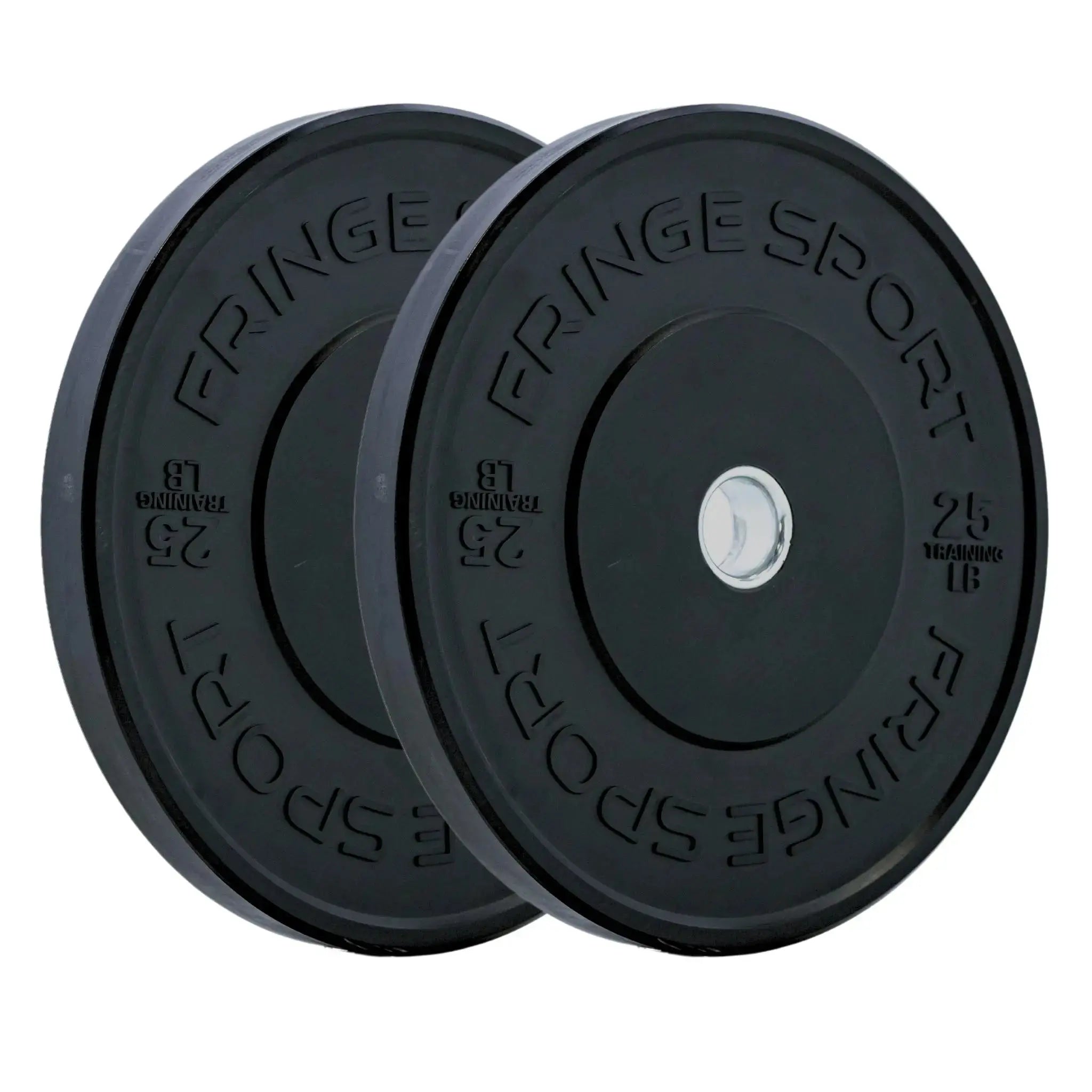 Black Bumper Plates (Pairs) 4 Black Bumper Plates (Pairs)