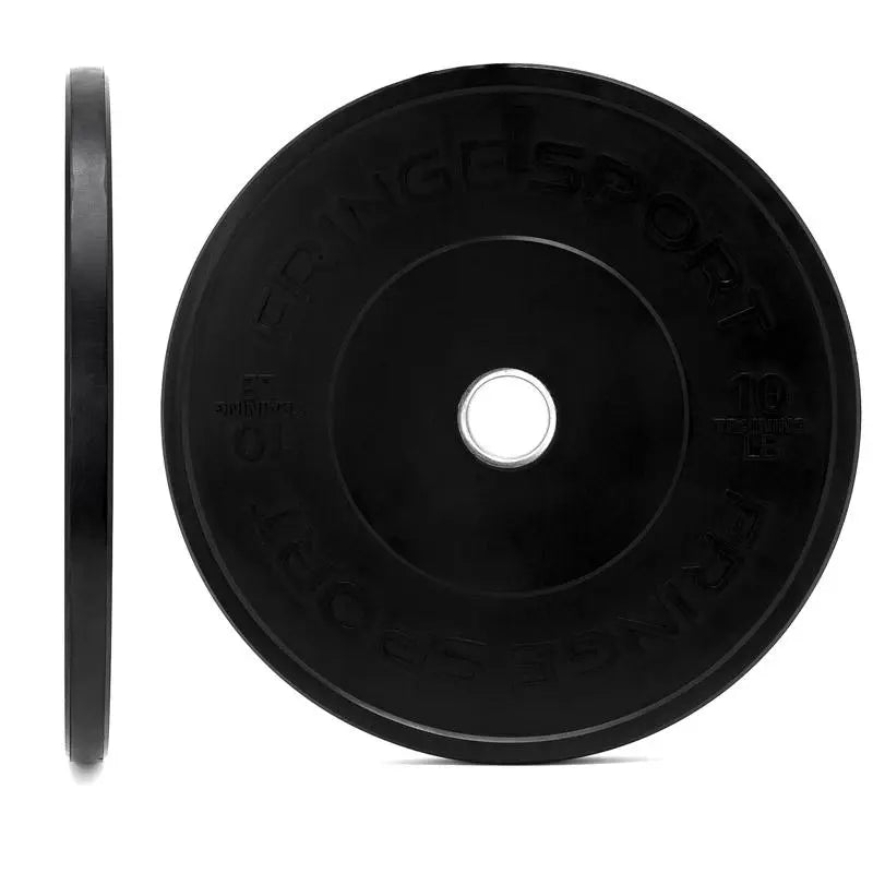 Bulk Black Bumper Plates 6 Bulk Black Bumper Plates