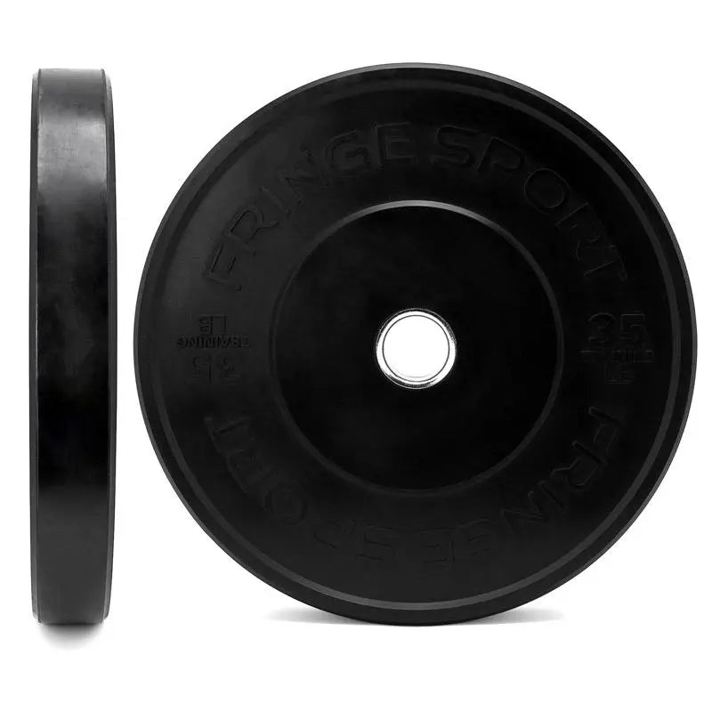Bulk Black Bumper Plates 7 Bulk Black Bumper Plates