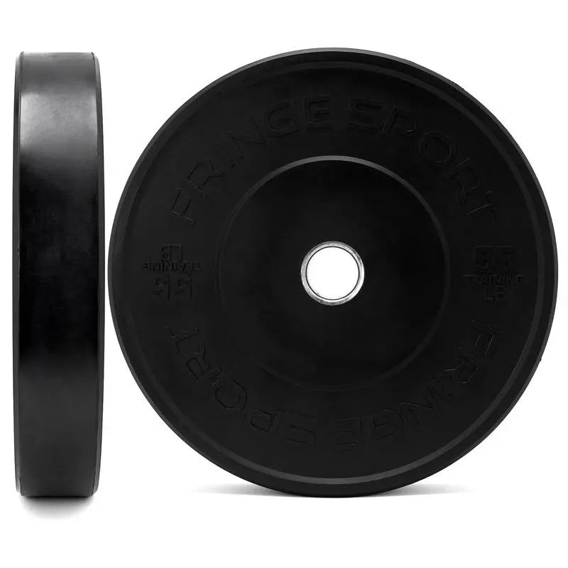 Bulk Black Bumper Plates 10 Bulk Black Bumper Plates