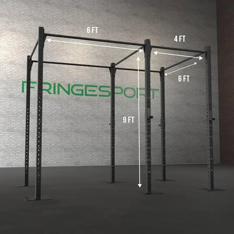 Floor Mount Gym Rig 3x3 4 Floor Mount Gym Rig 3x3