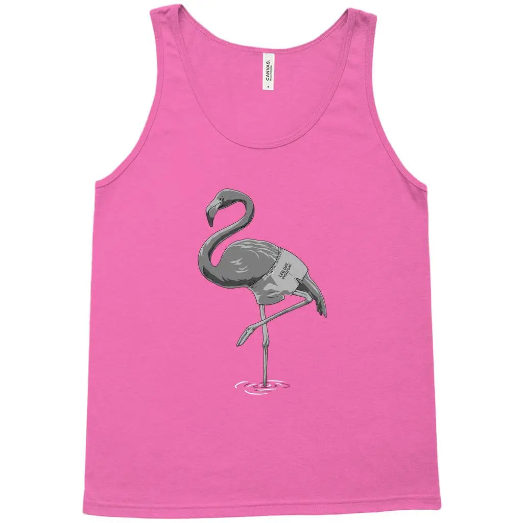 Fringe Sport Triblend Flamingo Tank Top