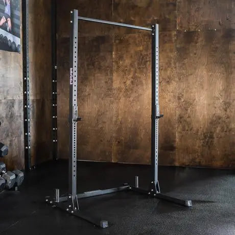 Garage Series Squat Rack + 100lb Milspec Bumper Plate Package