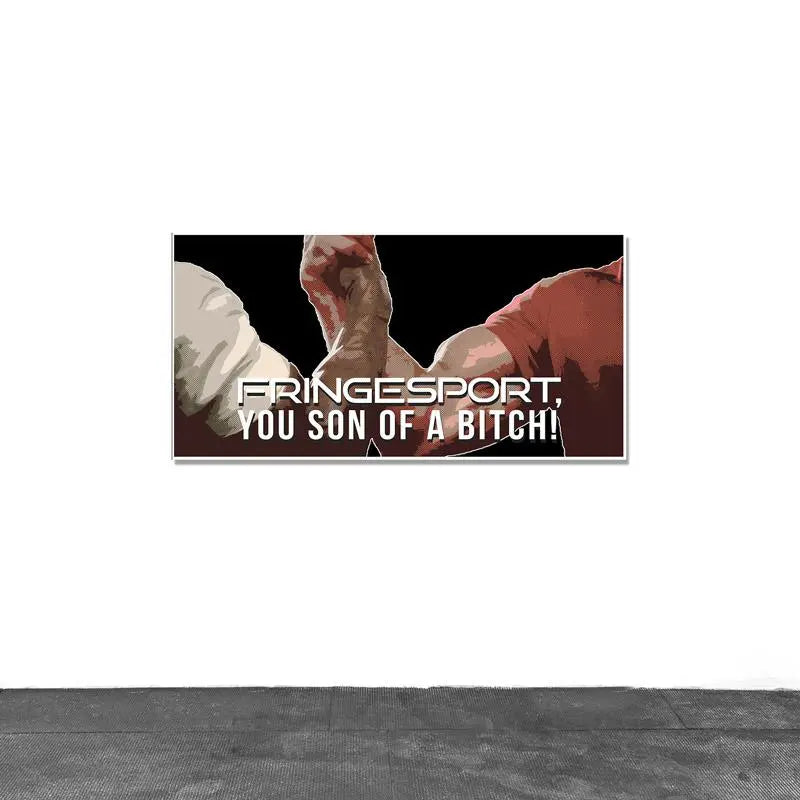 Handshake Vinyl Banner