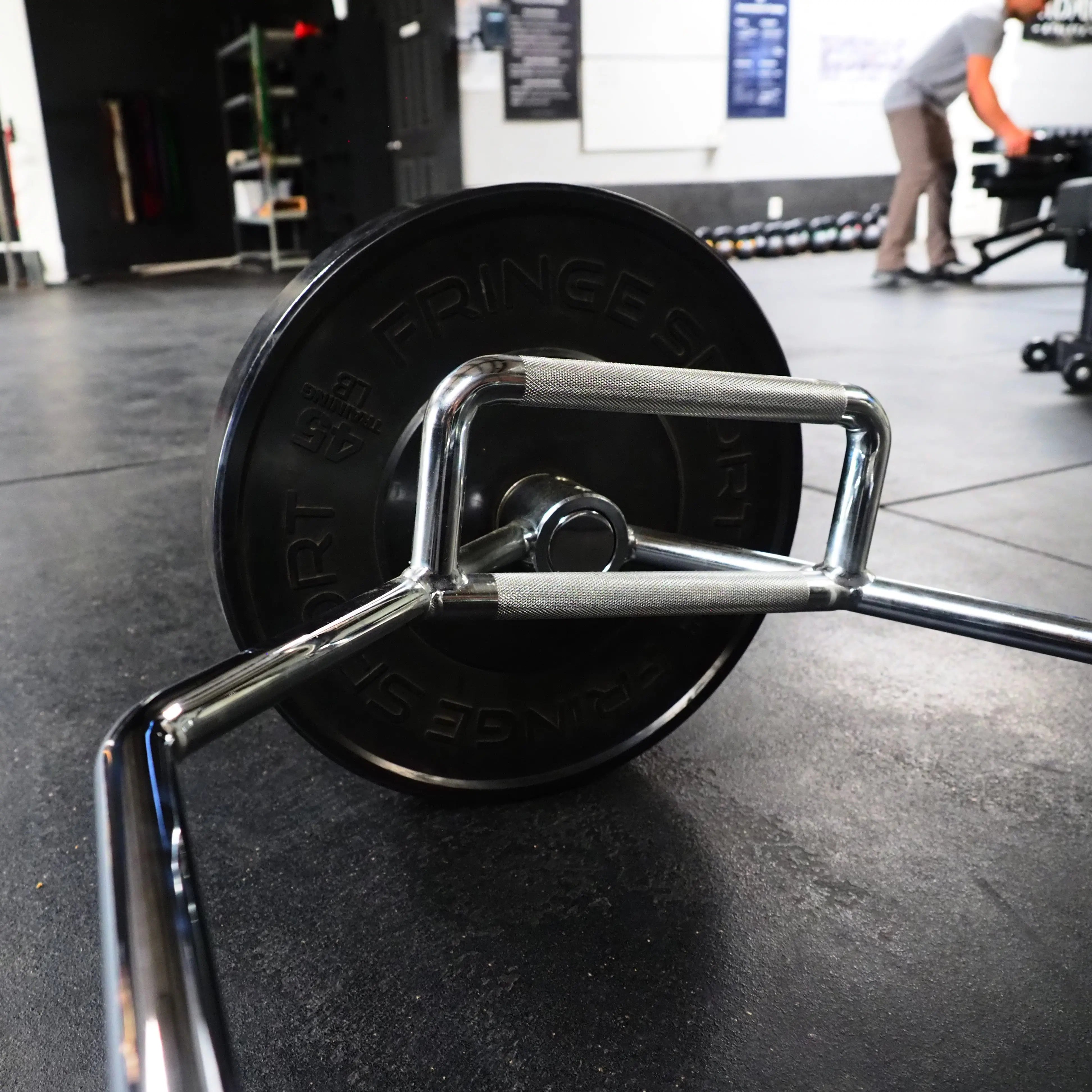 Hex "Trap" Bar (With Free Lat & Lift Pulley System) 10 Hex "Trap" Bar (With Free Lat & Lift Pulley System)