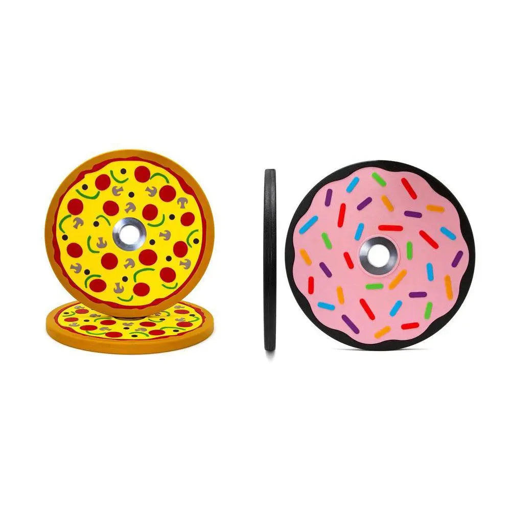 Pizza & Donut Bumper Set (10lb Pair)