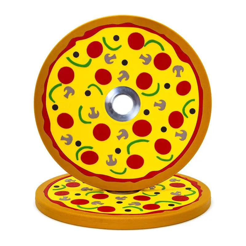 Pizza Bumper Plates (10lb Pair)