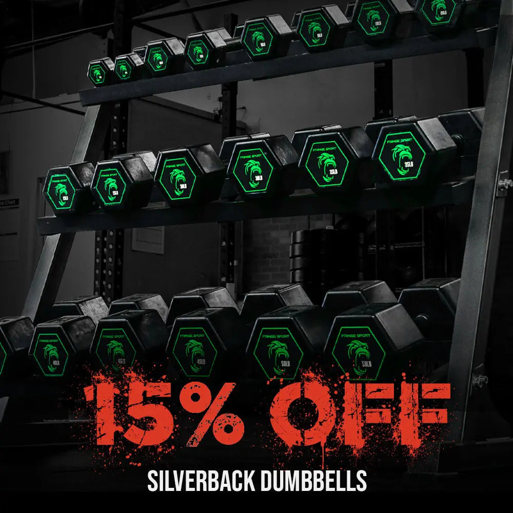 Silverback Rubber Coated Dumbbells