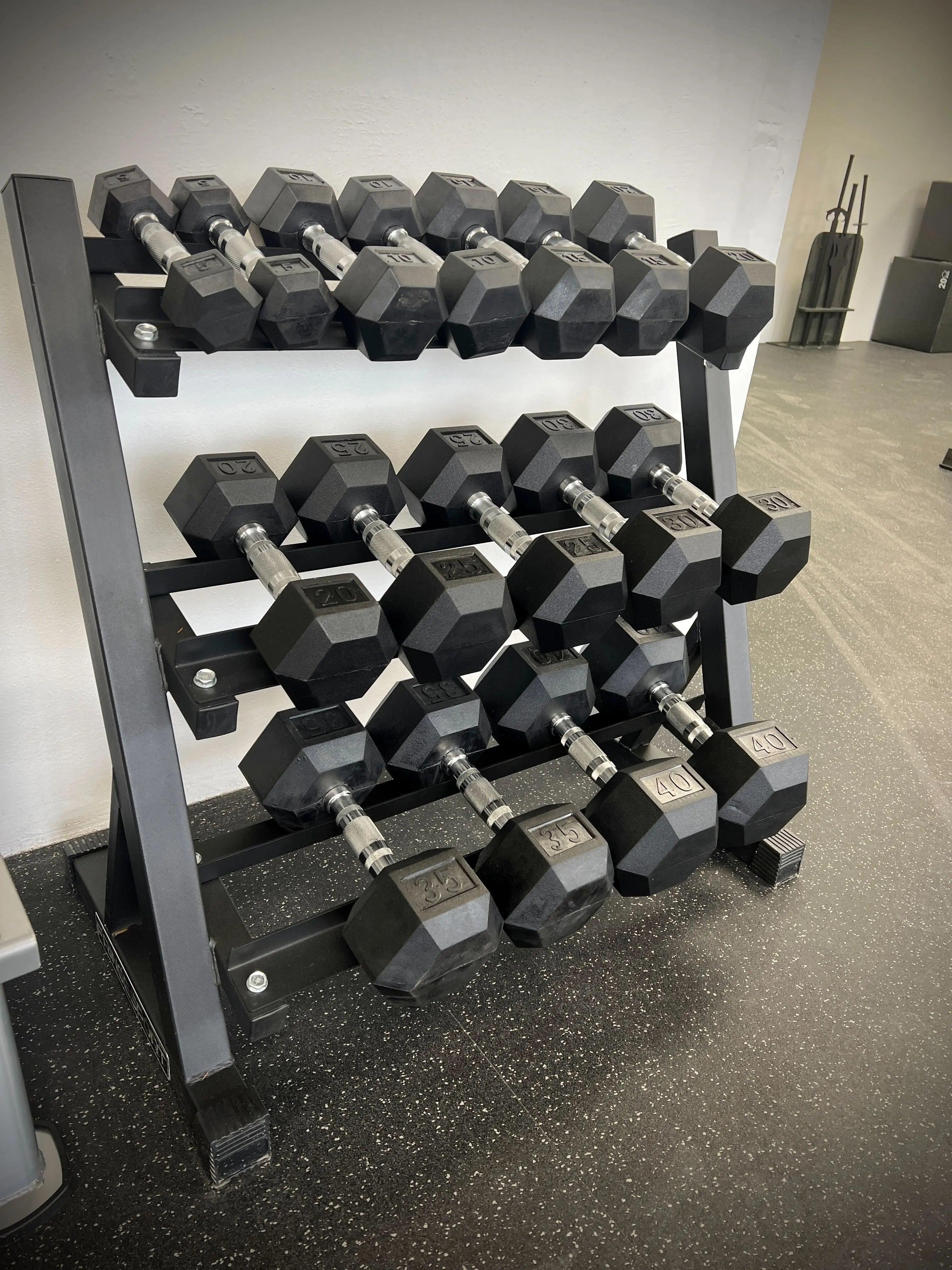 Space Saver Dumbbell Rack 7 Space Saver Dumbbell Rack