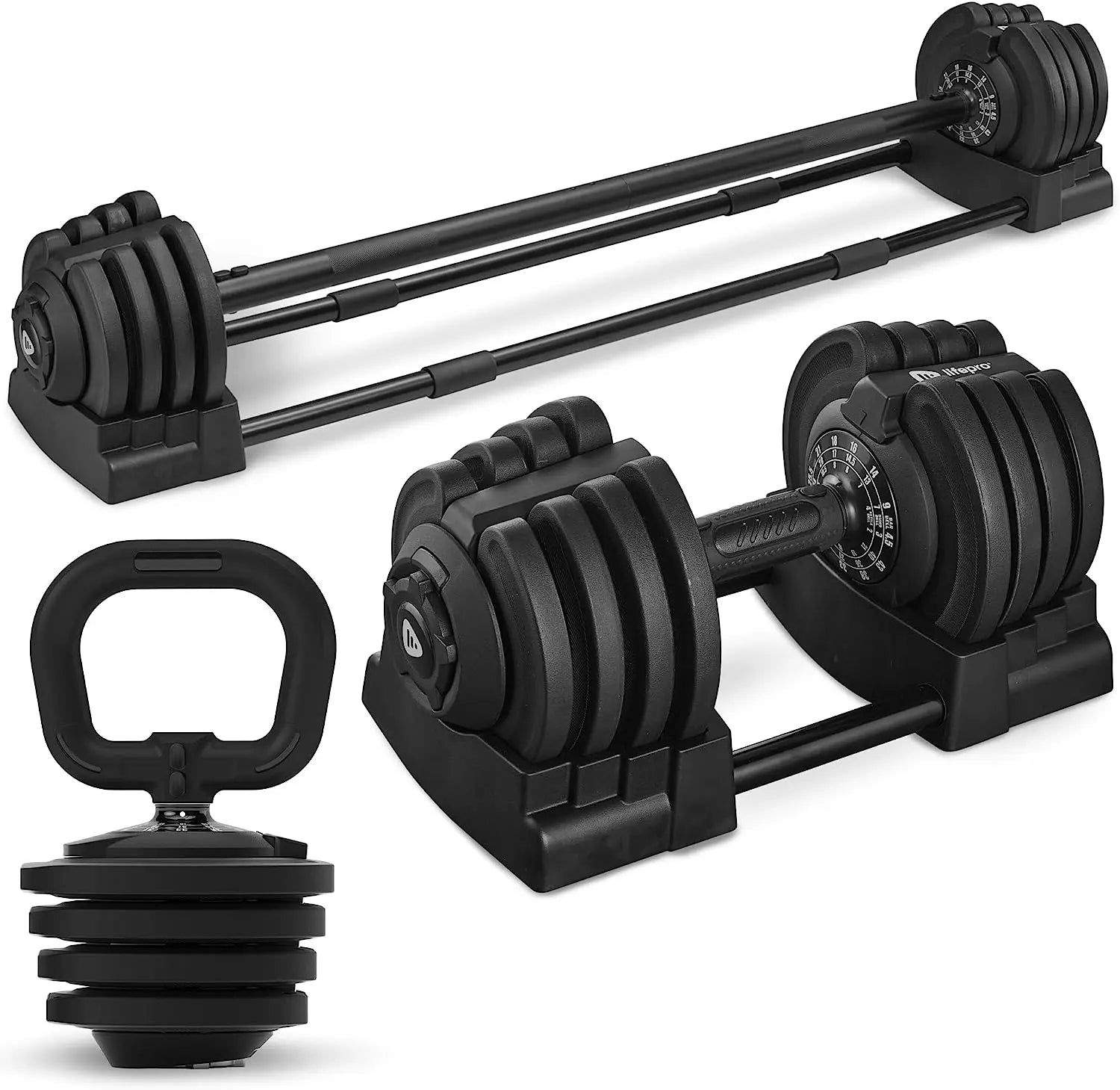 TriForm 3-in-1 Home Weightlifting Set