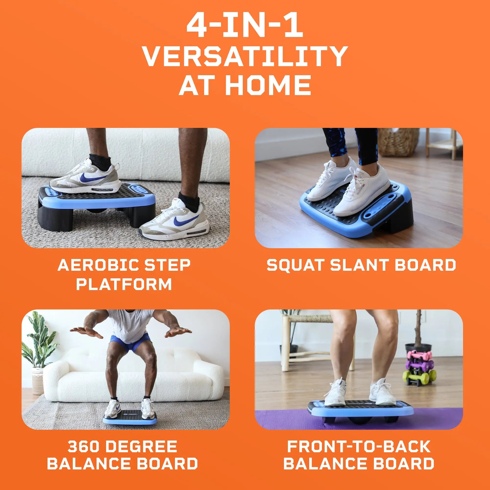 AeroFlex 4 in 1 Aerobic Step Platform™ 13 AeroFlex 4 in 1 Aerobic Step Platform™