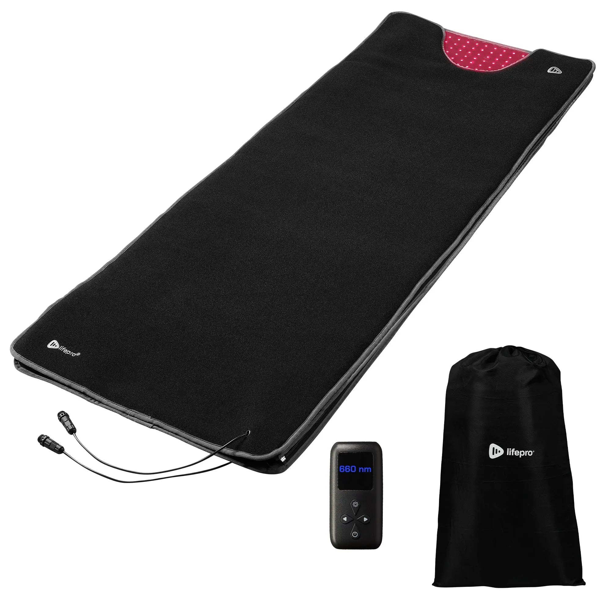 AllevaBody Red light Therapy Wrap Black 7 AllevaBody Red light Therapy Wrap Black