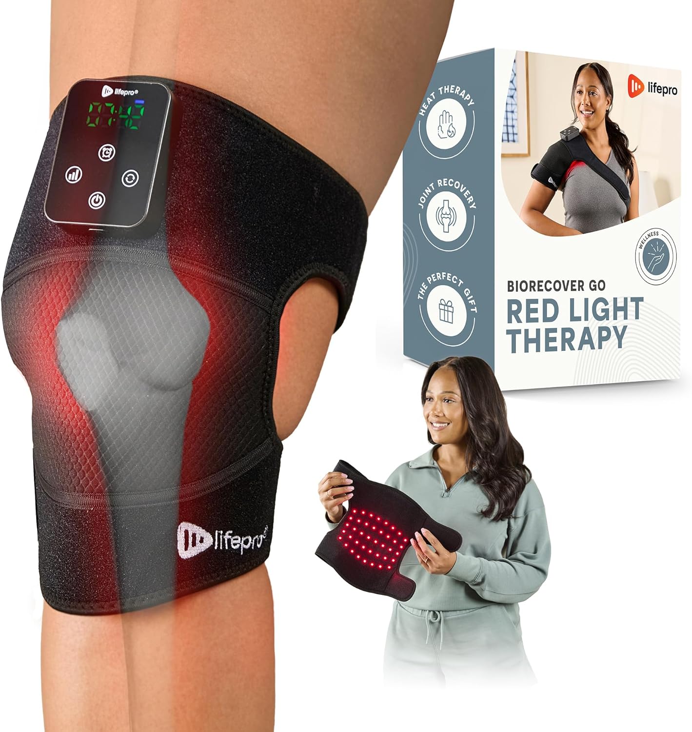 BioRecover Go Light Therapy Knee Brace
