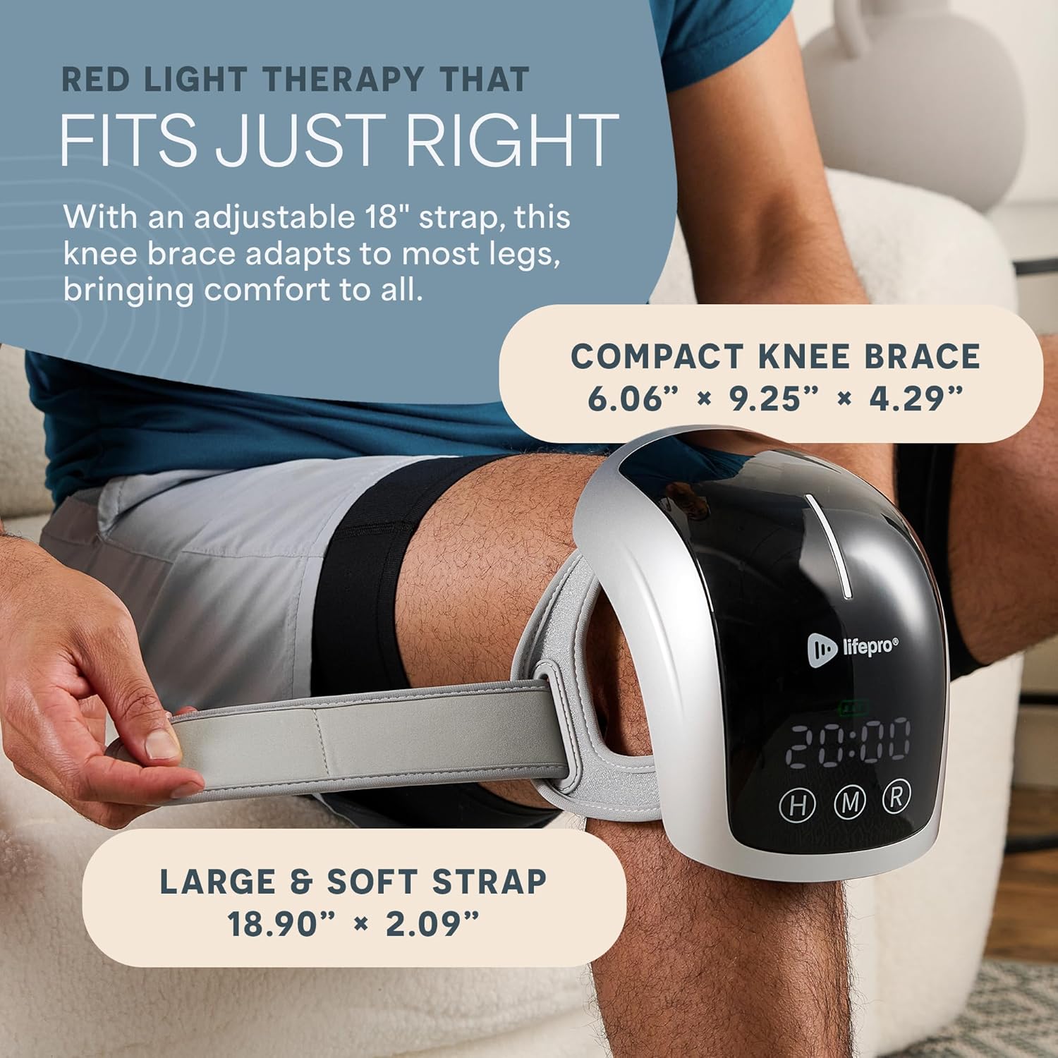 BioRecover Pro Light Therapy Knee Massager with Heat 7 BioRecover Pro Light Therapy Knee Massager with Heat