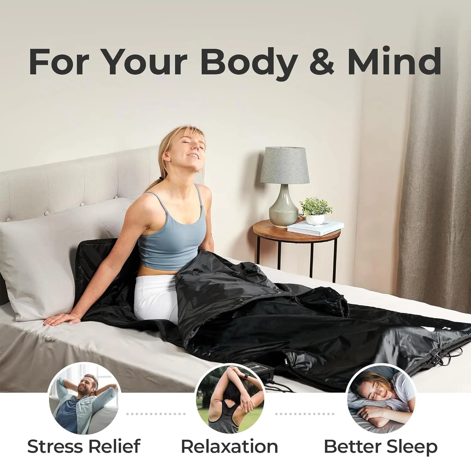 CozyWrap™ Sauna Blanket 4 CozyWrap™ Sauna Blanket