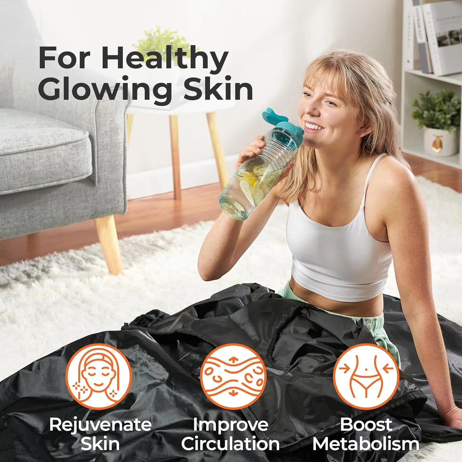 CozyWrap™ Sauna Blanket 5 CozyWrap™ Sauna Blanket