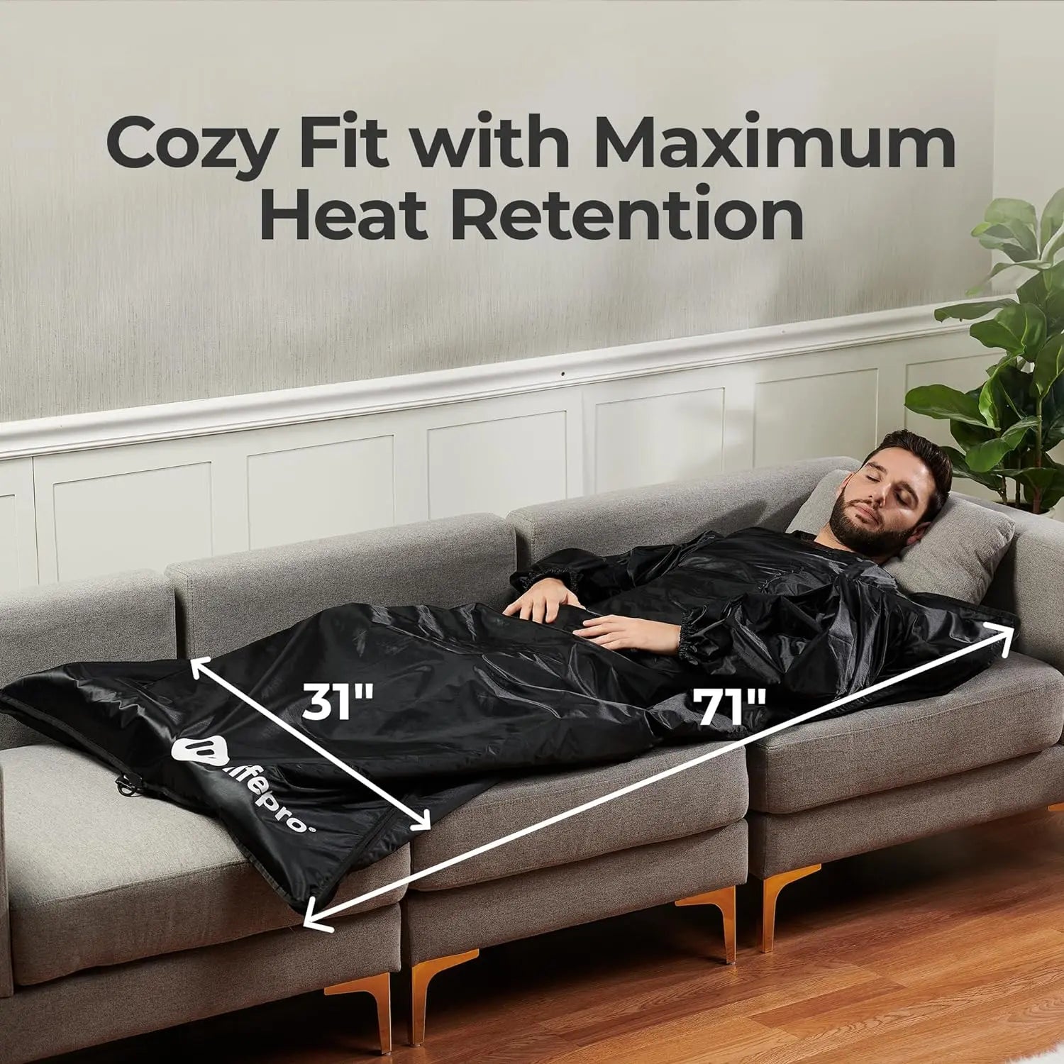 CozyWrap™ Sauna Blanket 7 CozyWrap™ Sauna Blanket