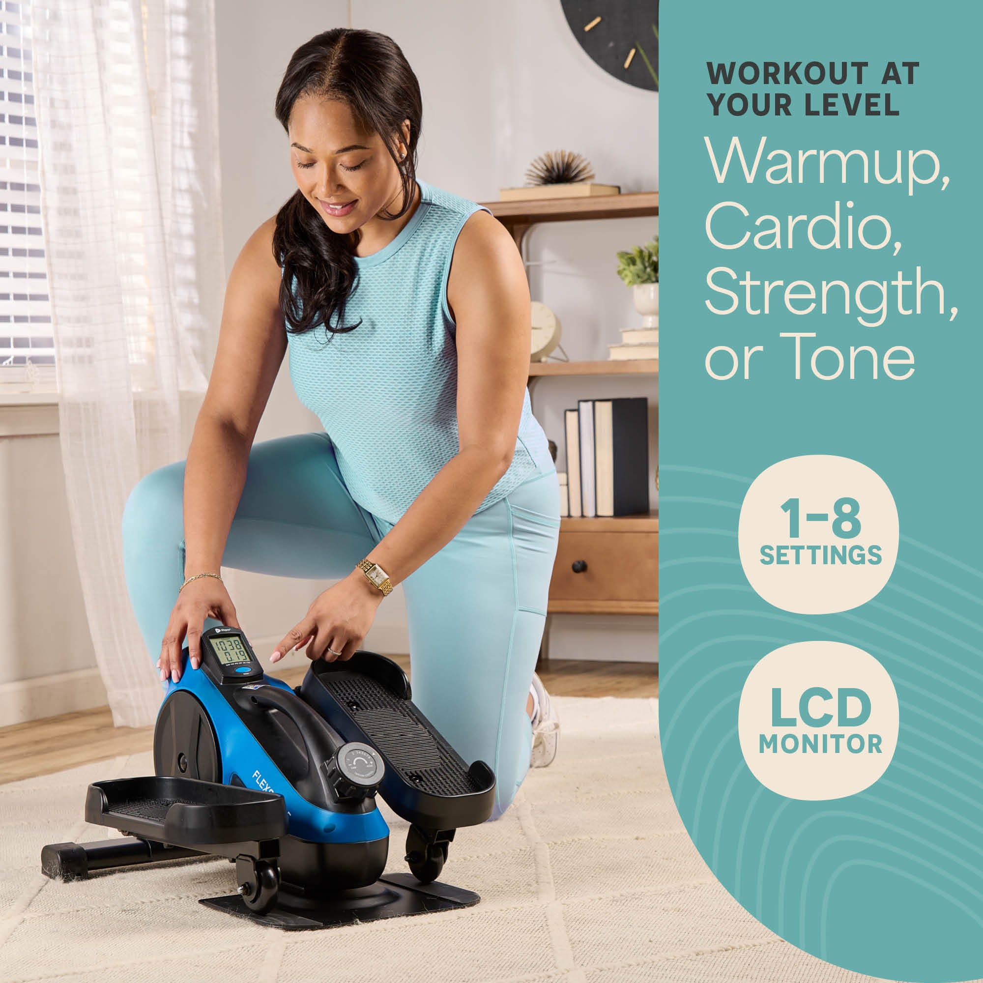 FlexStride Under Desk Elliptical 7 FlexStride Under Desk Elliptical