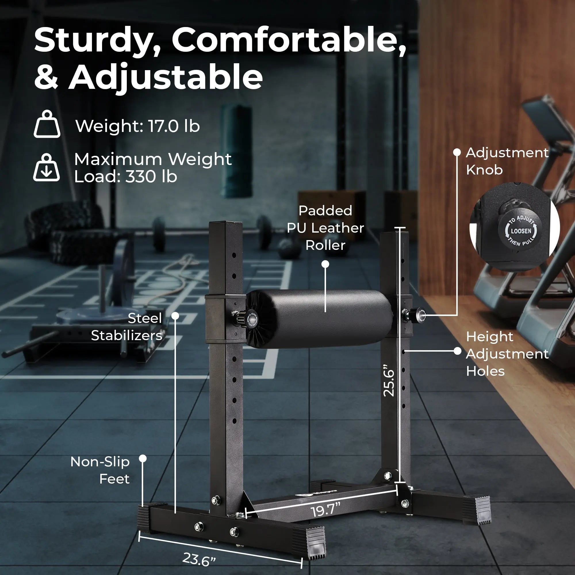 IntensiFlex Max Bulgarian Squat Machine 7 IntensiFlex Max Bulgarian Squat Machine