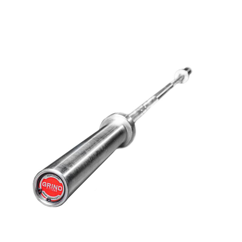 GRIND 15kg Bright Chrome Barbell