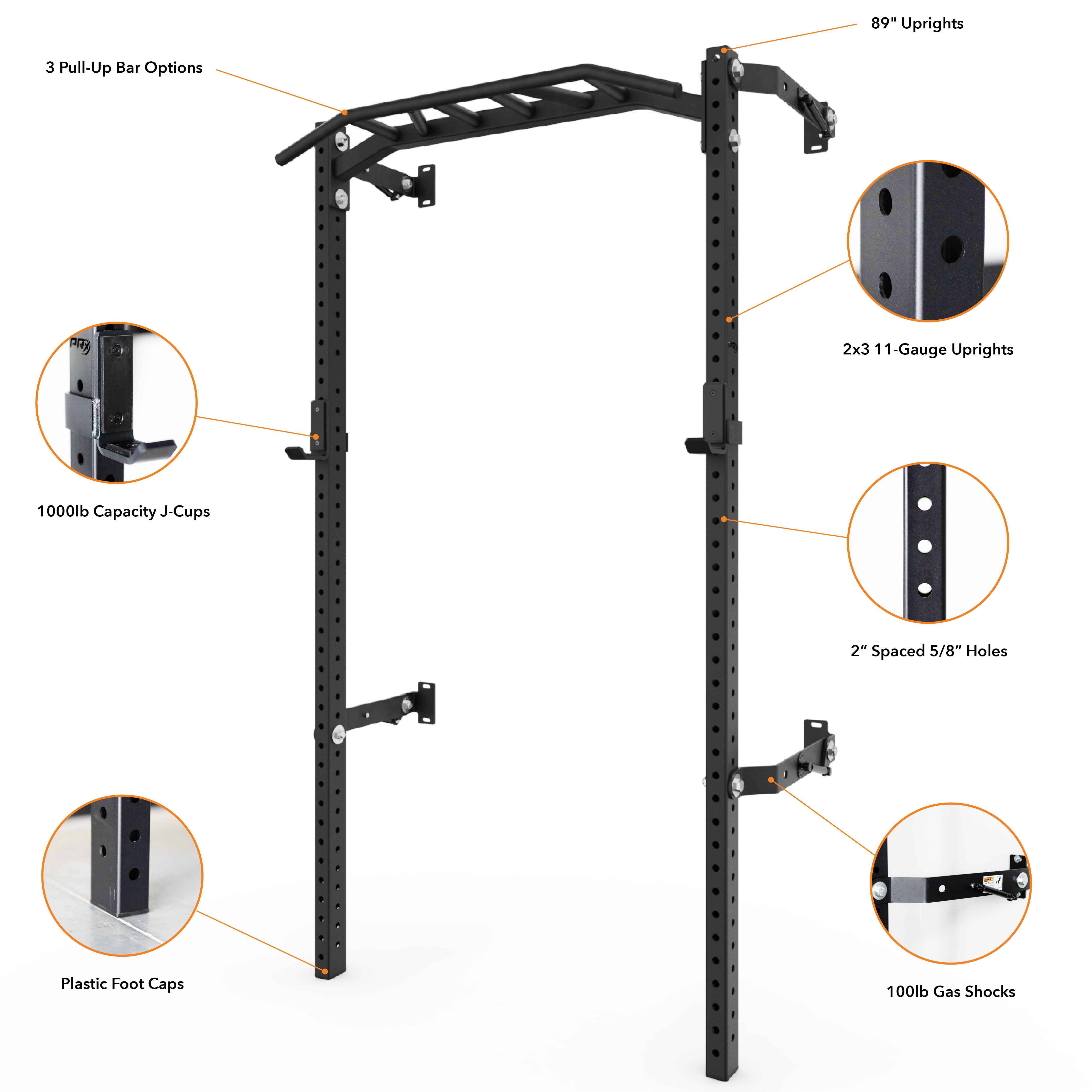 BYO Package: Profile® ONE Squat Rack with Pull-Up Bar 7 BYO Package: Profile® ONE Squat Rack with Pull-Up Bar