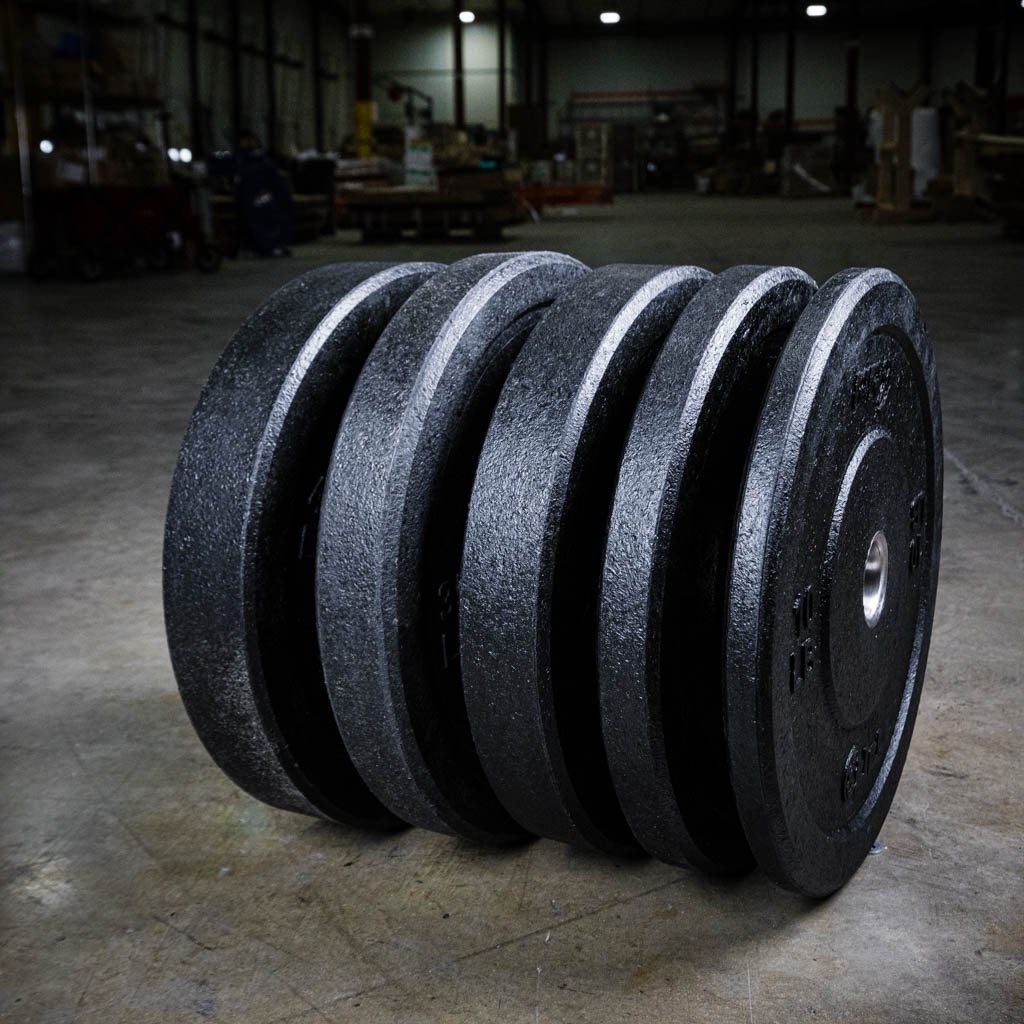 PRx Crumb Rubber Bumper Plates 3 PRx Crumb Rubber Bumper Plates