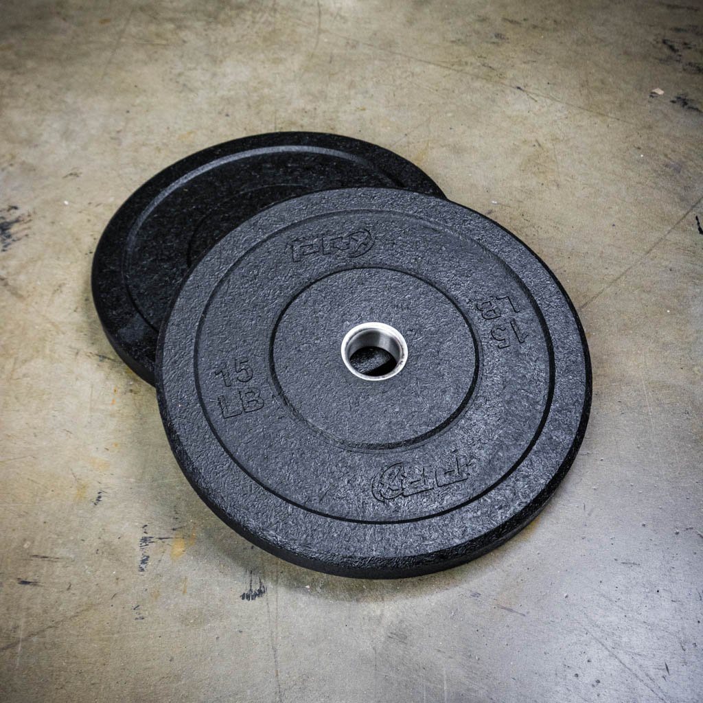 PRx Crumb Rubber Bumper Plates 5 PRx Crumb Rubber Bumper Plates