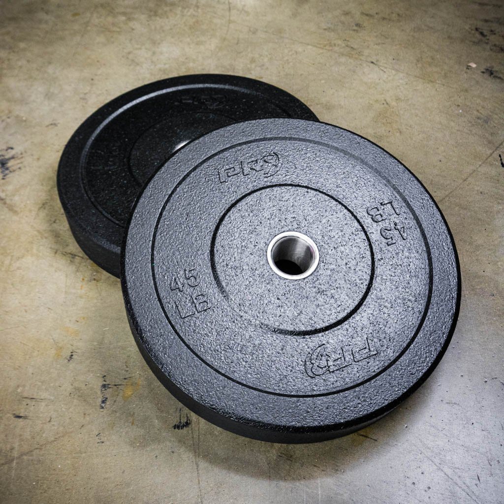 PRx Crumb Rubber Bumper Plates 8 PRx Crumb Rubber Bumper Plates