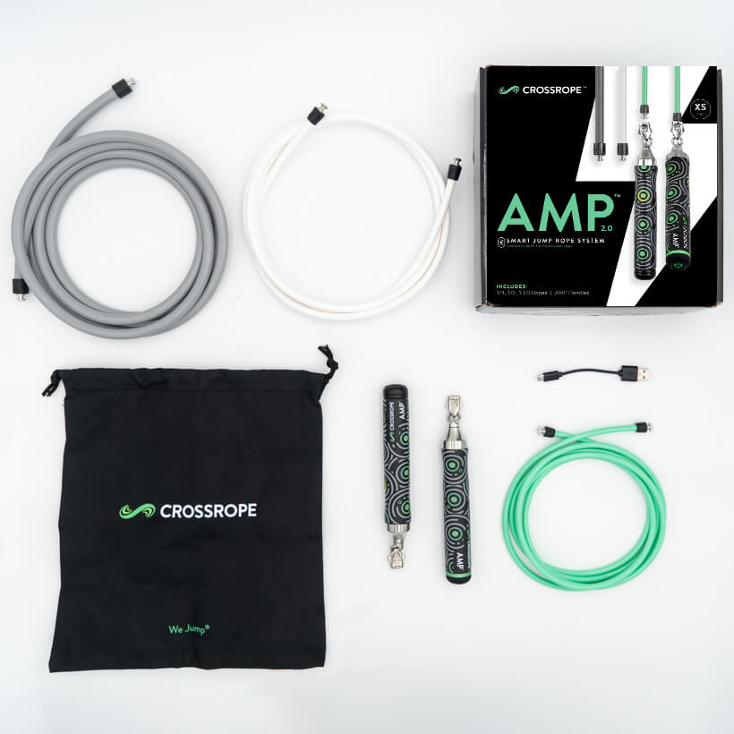 AMP Jump Rope Set + 1 Year Membership 6 AMP Jump Rope Set